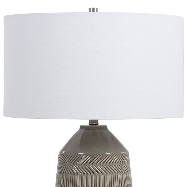 Rewind Gray One-Light Table Lamp, image 6