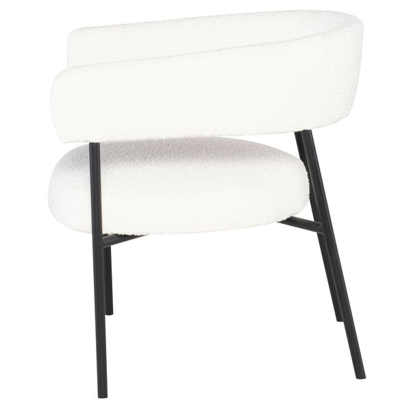 Cassia Buttermilk and Black Occasional Chair, image 4