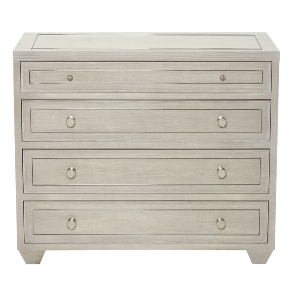 Criteria Heather Gray Ash Solids, Ash Veneers and Stainless Steel Bachelor Chest, image 2