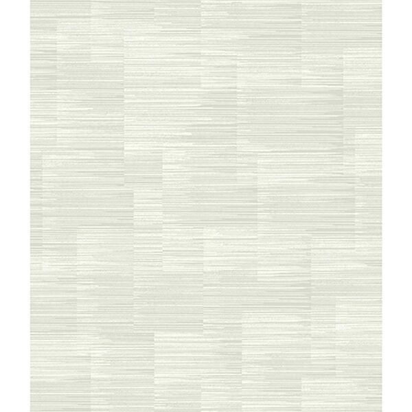 Norlander White and Off White Balanced Wallpaper - SAMPLE SWATCH ONLY, image 1