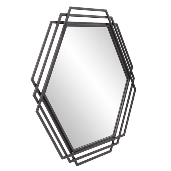Raven Graphite Wall Mirror, image 3