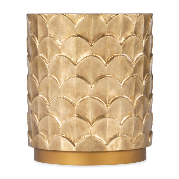 Melange Gold Gail Round Accent Table, image 1