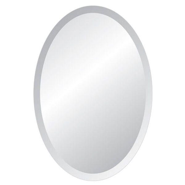 Grace 24 x 36 Oval Beveled Edge Mirror, image 1