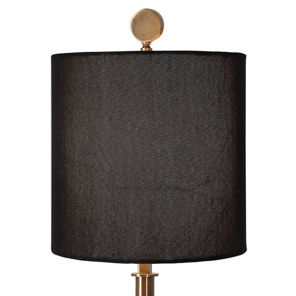 Volante Antique Brass One-Light Table Lamp, image 3