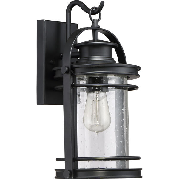 Booker Mystic Black 9-Inch One-Light Outdoor Wall Lantern, image 2
