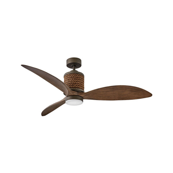 Marin Metallic Matte Bronze 60-Inch Smart LED Indoor Outdoor Fan, image 1