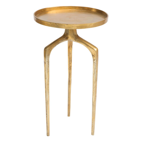 Como Antique Gold and Gold Accent Table, Set of Two, image 4