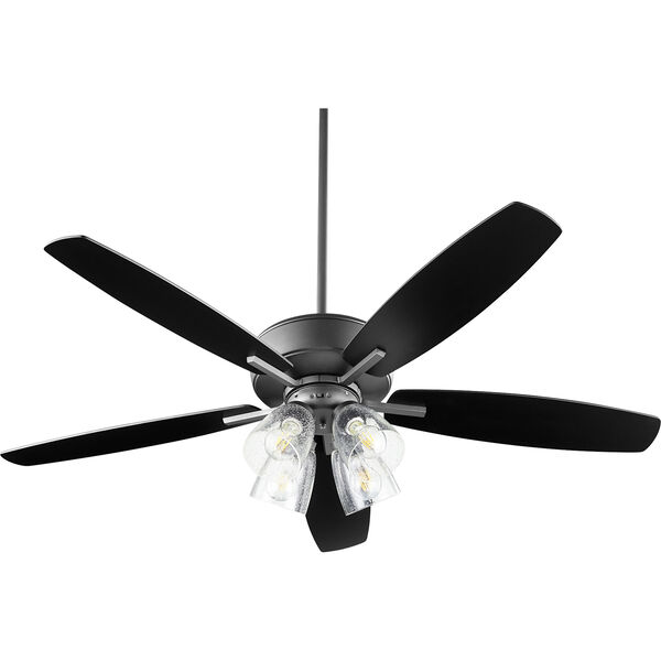 Breeze Black Four-Light LED Ceiling Fan, image 1