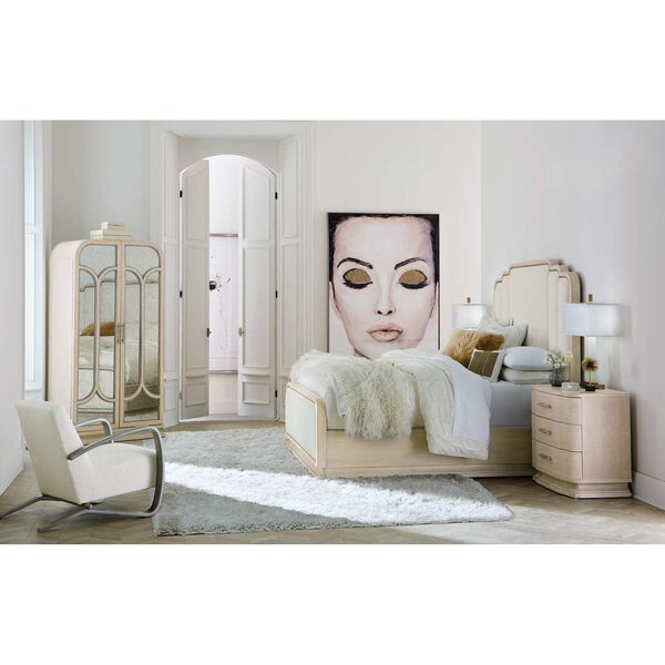 Nouveau Chic Sandstone Nightstand, image 5