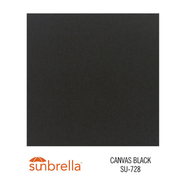 Intech Grey Outdoor Sectional Sunbrella Canvas Black cushion, 6 Piece, image 2