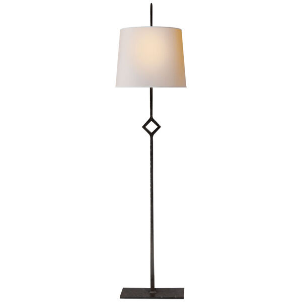 Cranston Buffet Lamp in Aged Iron with Natural Paper Shade by Studio VC, image 1