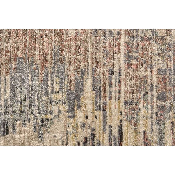 Grayson Bohemian Eclectic Abstract Gray Tan Red Area Rug, image 5
