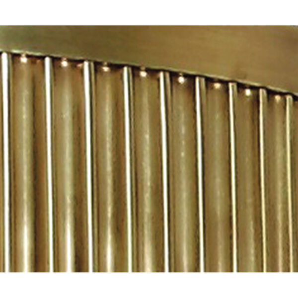Lyons Aged Brass Four-Light Pendant, image 2