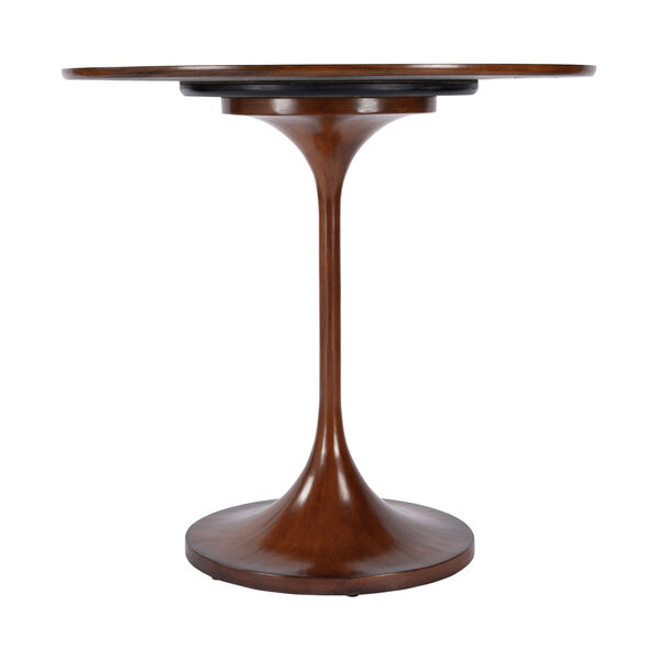Francis Olive Ash Round Pedestal Game Table, image 3