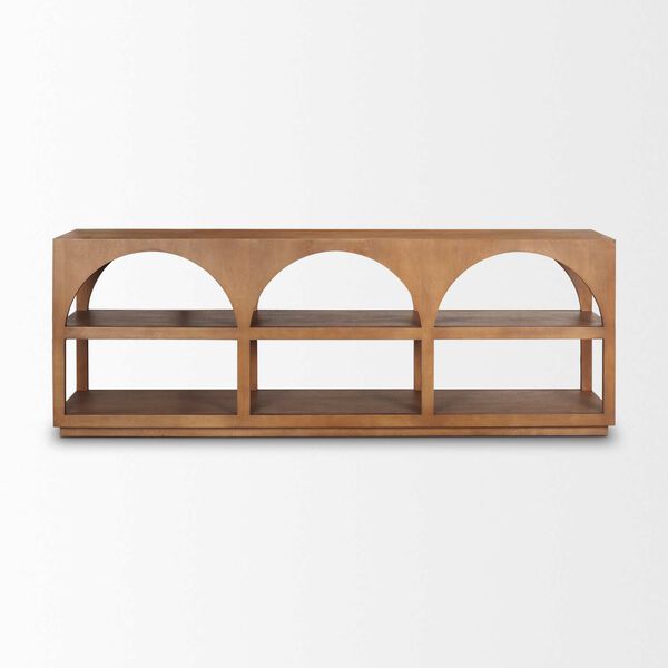 Bela Brown Large Arched Console Table, image 2