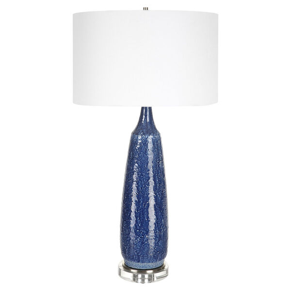 Newport Cobalt Blue and White Table Lamp, image 5