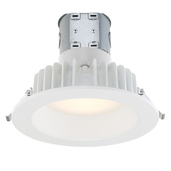 White 13W 3000K 895 Lumen LED Recessed Light, image 1