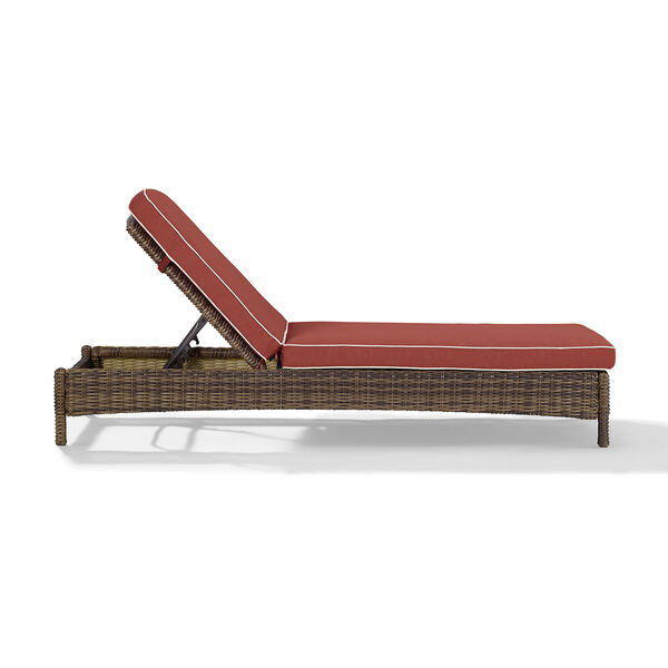 Bradenton Chaise Lounge With Sangria Cushions, image 6