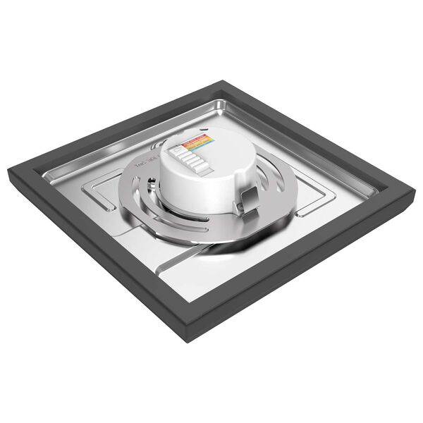 Blink Pro Black Integrated LED Square Flush Mount, image 2