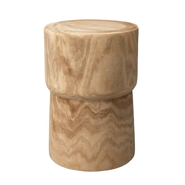 Yucca Natural Wood Side Table, image 1