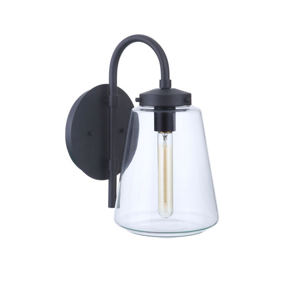 Laclede Midnight Eight-Inch One-Light Outdoor Wall Sconce, image 1