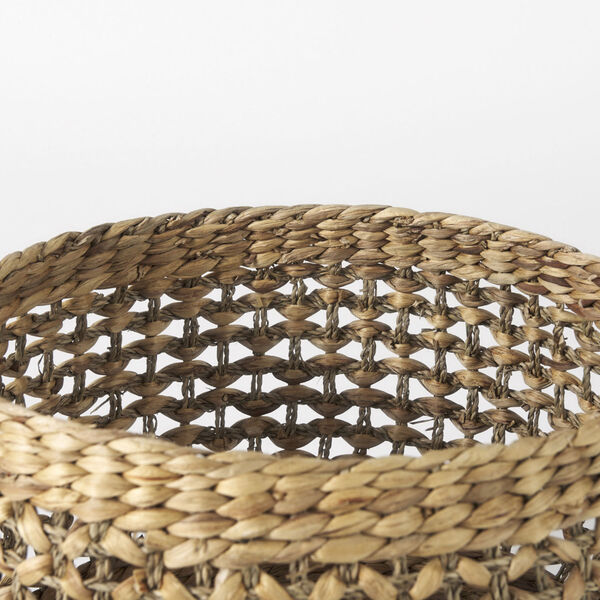 Dakota Medium Brown Round Basket, Set of 3, image 6