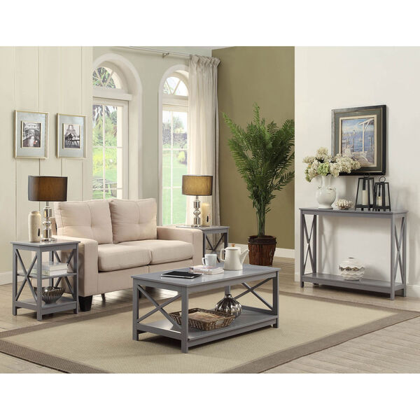 Oxford Gray End Table, image 4