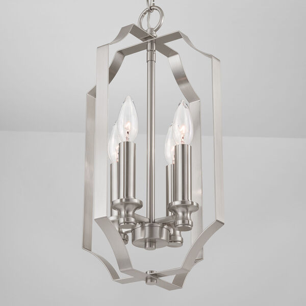 HomePlace Myles 10-Inch Four-Light Foyer Pendant, image 3