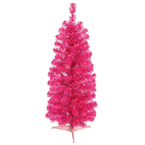 3 Ft. Pink Pencil Tree, image 1