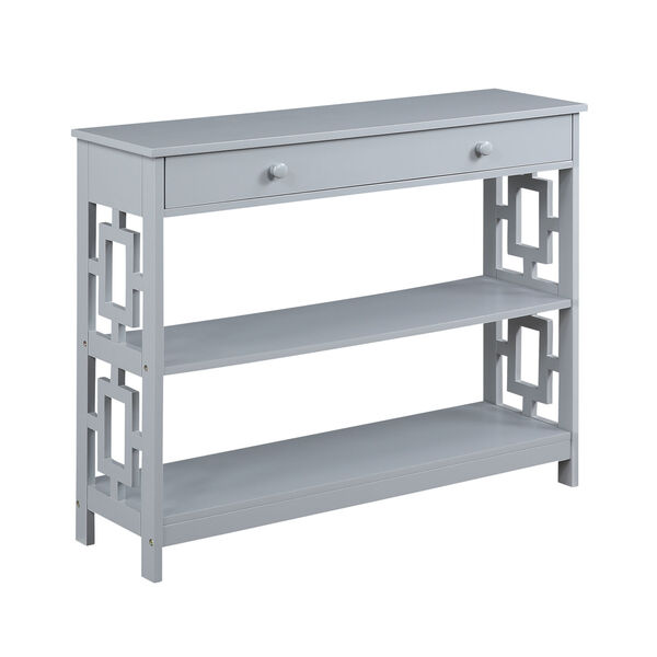 Town Square Gray Accent Console Table, image 3