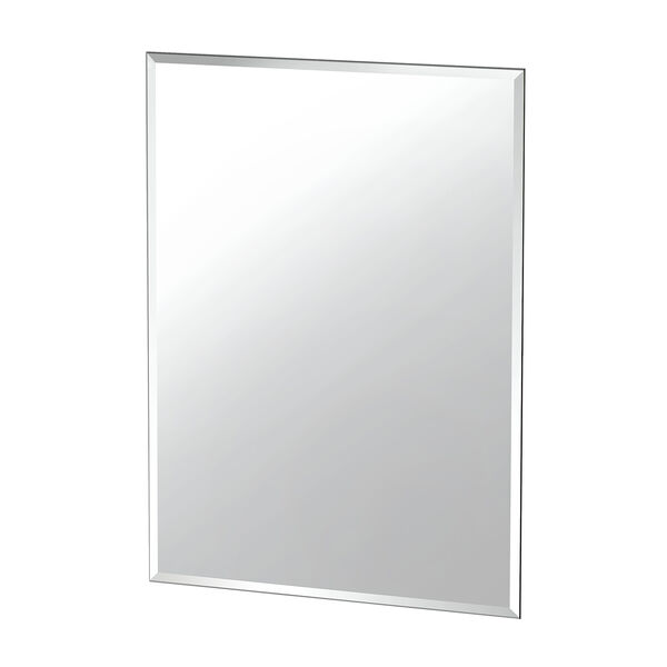 Flush Mount Rectangle Frameless Large Mirror, image 1