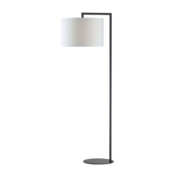 Uptown Black One-Light Floor Lamp, image 2