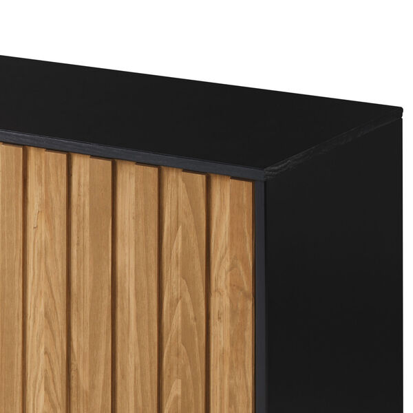 Caramel and Black TV Stand, image 4
