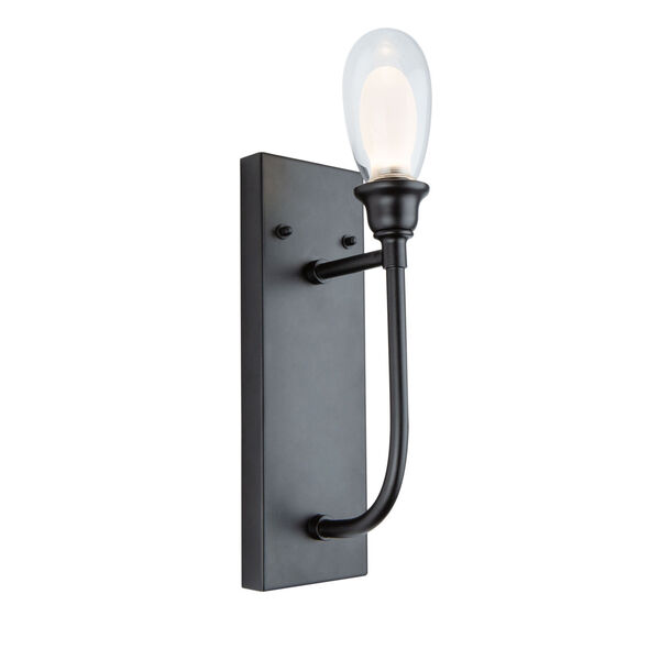 Bimini Black LED Outdoor Wall Light, image 1