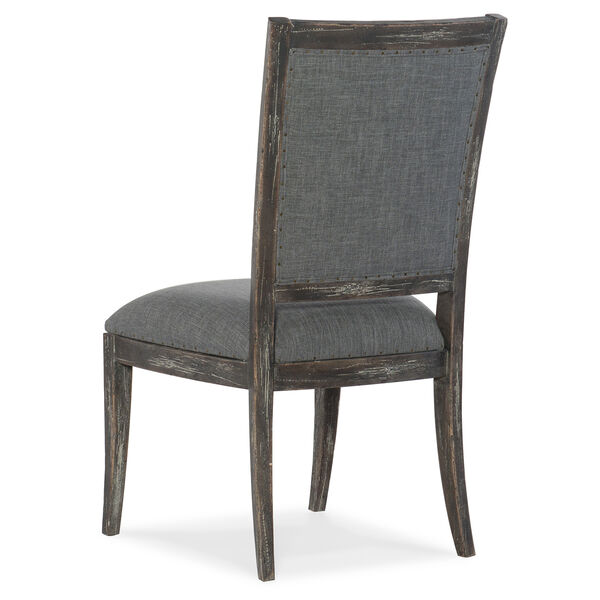 Beaumont Gray Upholstered Side Chair, image 2