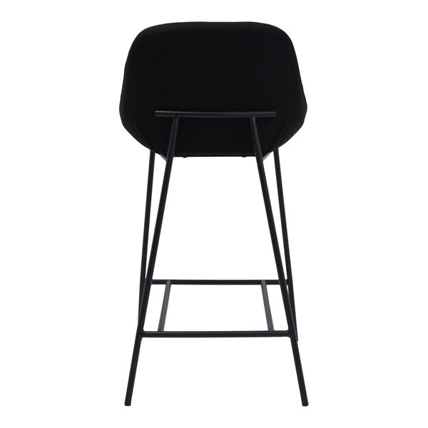Shelby Black Counter Stool, image 4