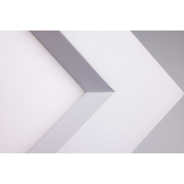 Starfish White Six-Inch Integrated LED Square Regress Baffle Downlight, image 5