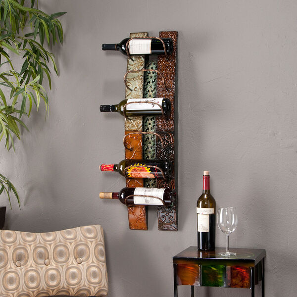 Adriano Wall Mount Wine Storage, image 5