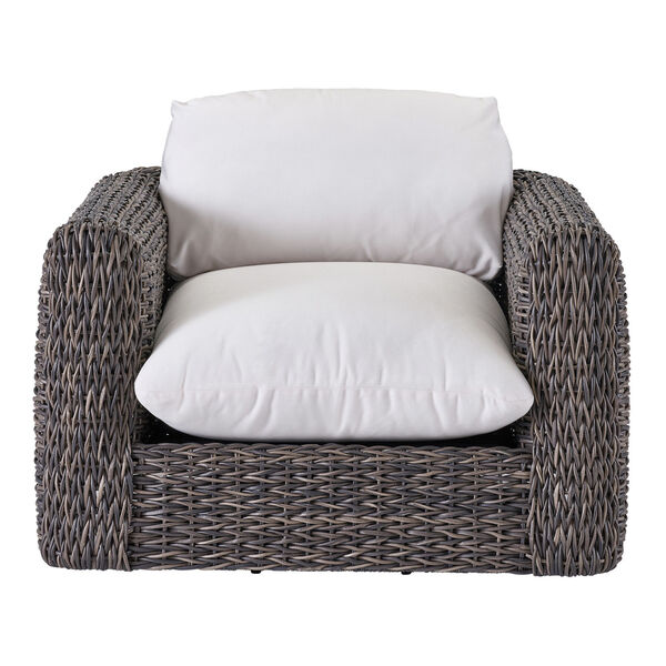 Montauk Tawney Natural Wood  Swivel Lounge Chair, image 1