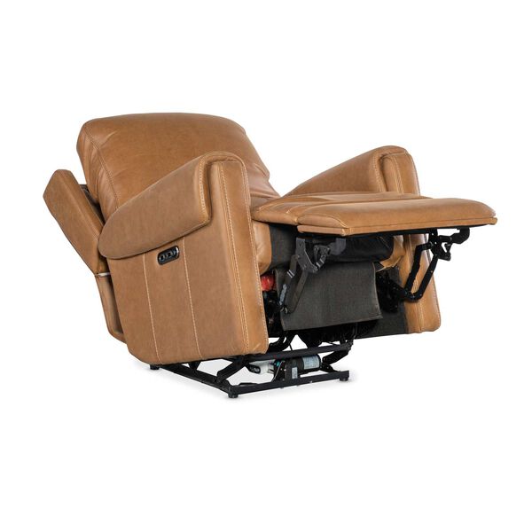 Brown Somers Power Recliner with Power Headrest, image 3