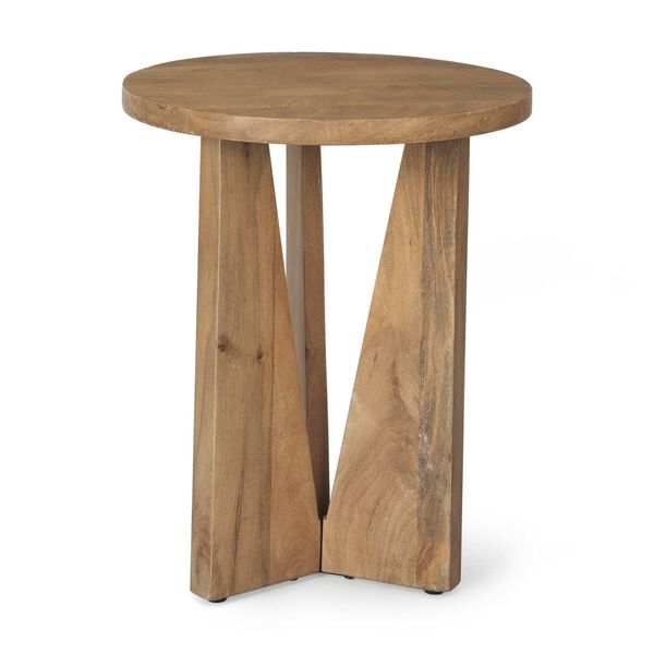 Mattius Light Wood Accent Table, image 1