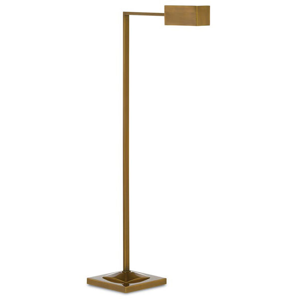 Ruxley Brass One-Light Floor Lamp, image 1