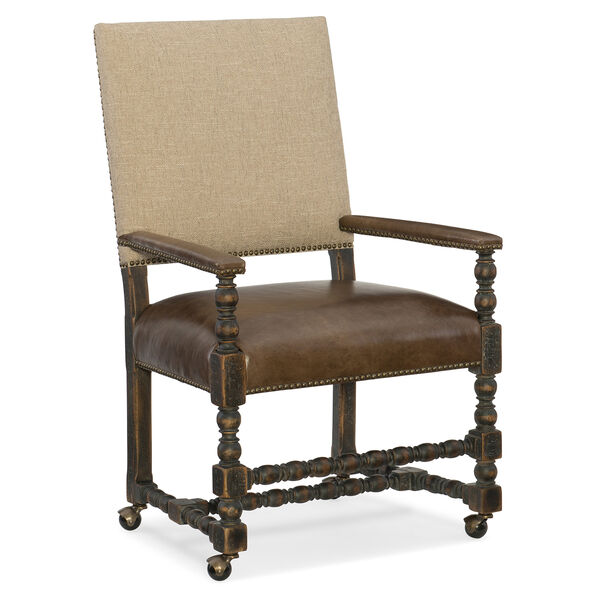 Hill Country Brown and Beige Comfort Game Chair, image 1