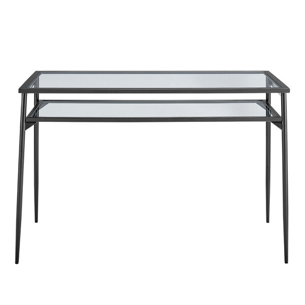 Rayna Black Two Tier Desk, image 1