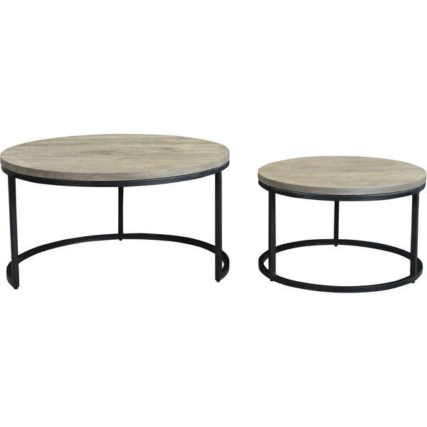 Drey Round Nesting Coffee Tables Set Of 2, image 4