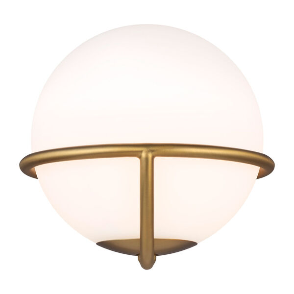 Apollo Burnished Brass One-Light Wall Sconce, image 2