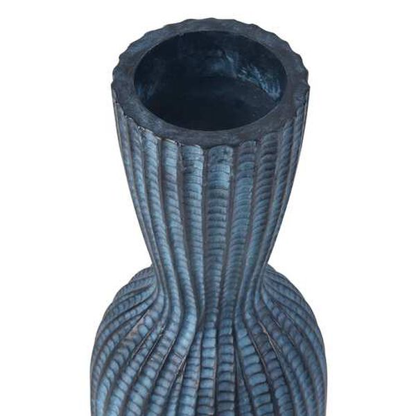 Delphi Cerulean Blue Vase, image 2