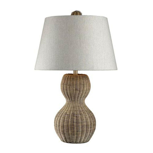Sycamore Hill Light Rattan One Light Table Lamp, image 1