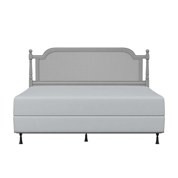 Melanie French Gray King Headboard with Frame, image 4