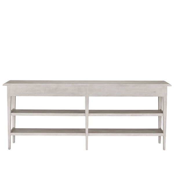 Narrow Dover White Console Table, image 2